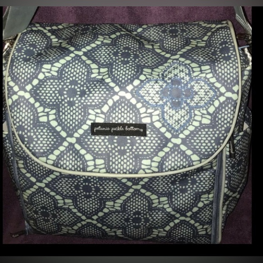 Petunia Pickle Bottom Convertible Backpack Crossbody Diaper Bag